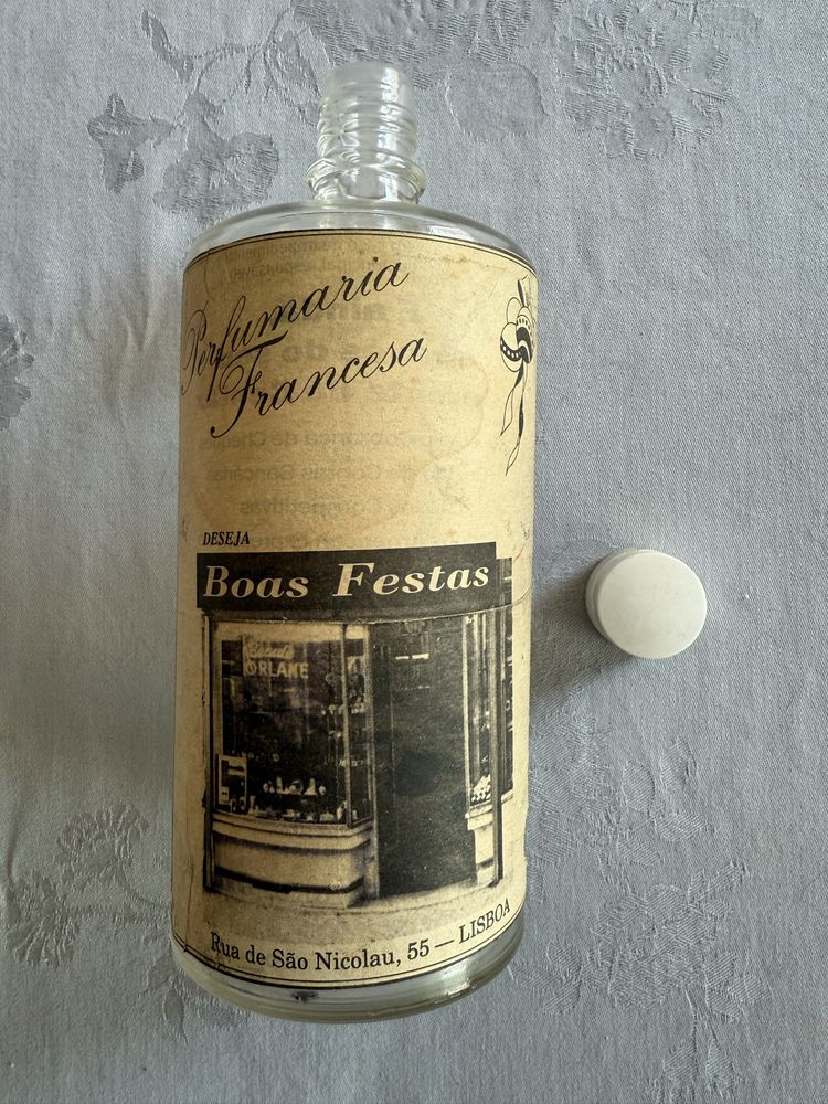 Garrafa de vidro Vintage - Perfumaria Francesa