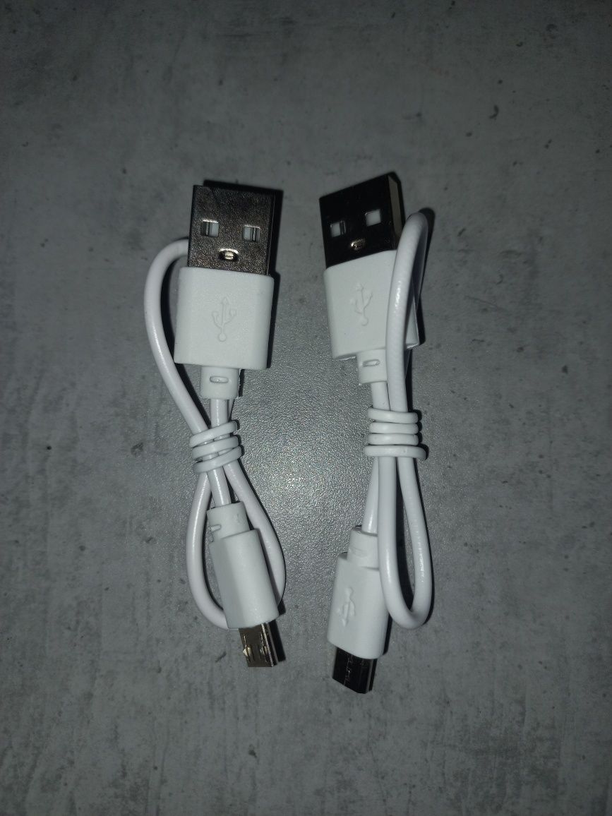 Кабель USB - micro USB  White  20см