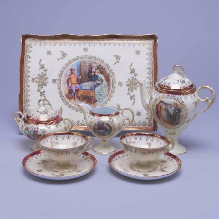 Tête-à-Tête em porcelana