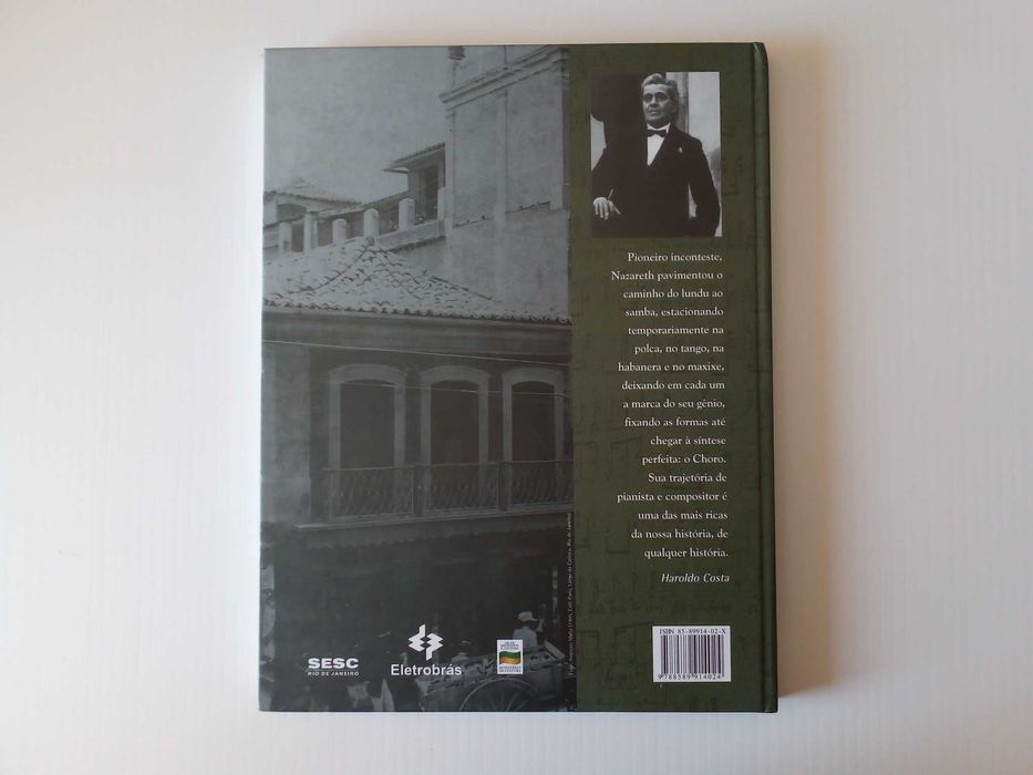 Livro "Ernesto Nazareth", de Haroldo Costa
