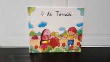T de Tomás. Livro Alfabeto. Dá Salvat