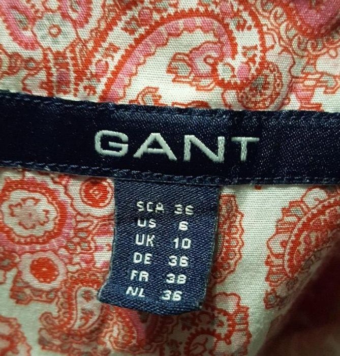 Оригинал.новая,стильная,брендовая,коттоновая рубашка gant