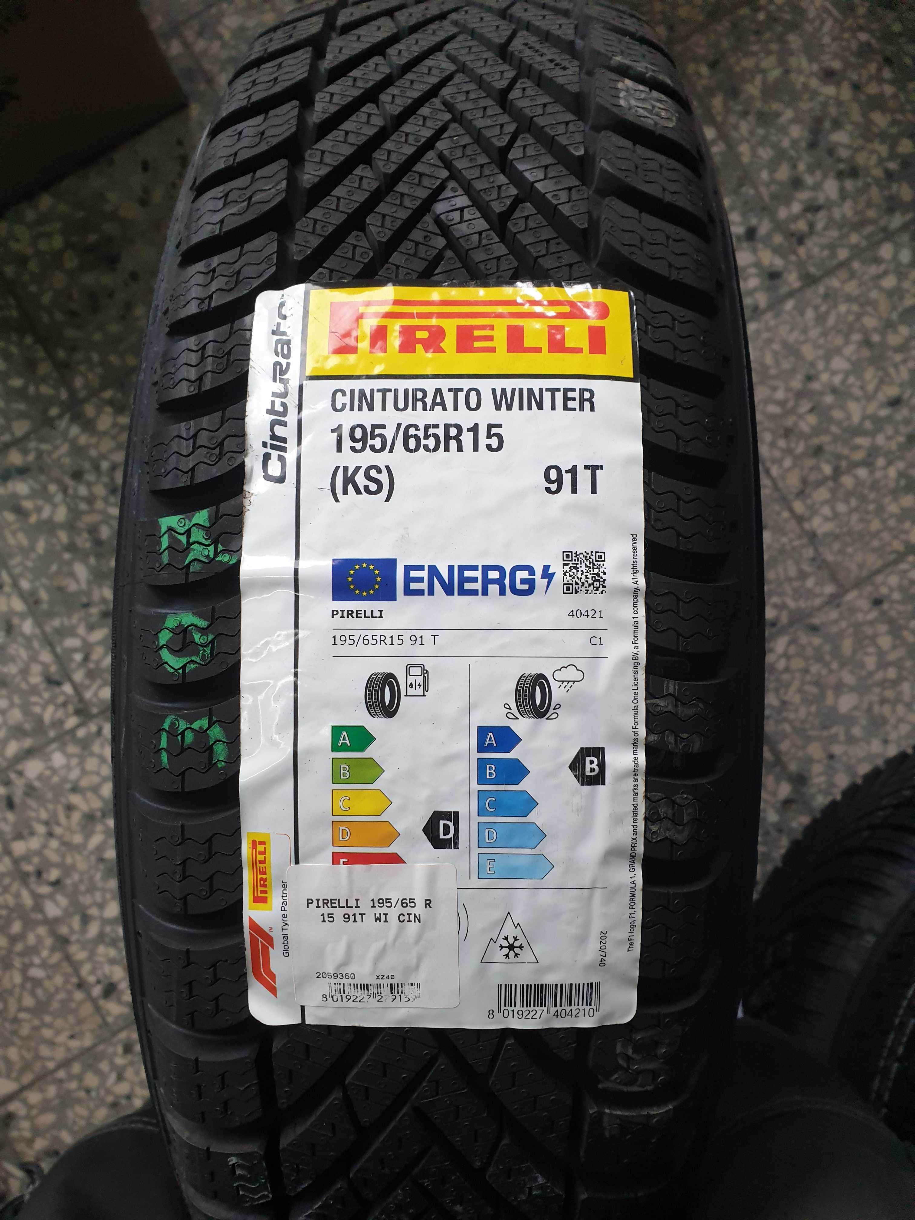 Pirelli Cinturator Winter 195/65 R15 91T dot23