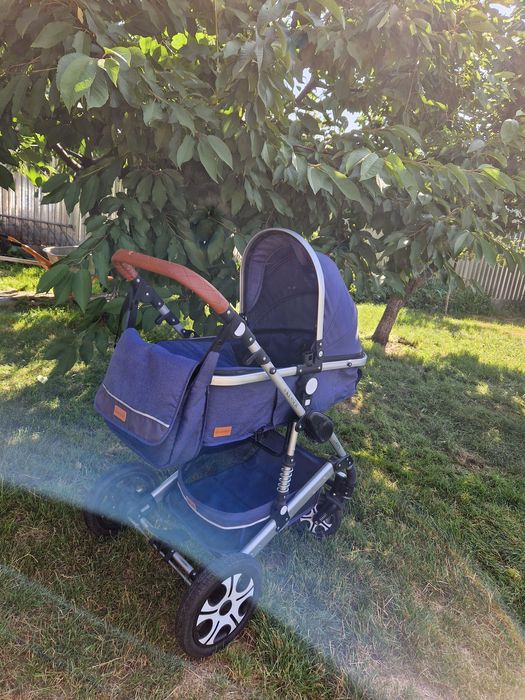 Терміново Коляска 3 в 1 дитячий візок люлька прогулка автокрісло