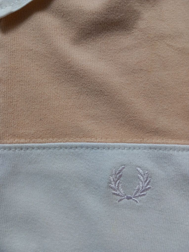 Fred Perry bluza polo z welny czesanej rozmiar S
