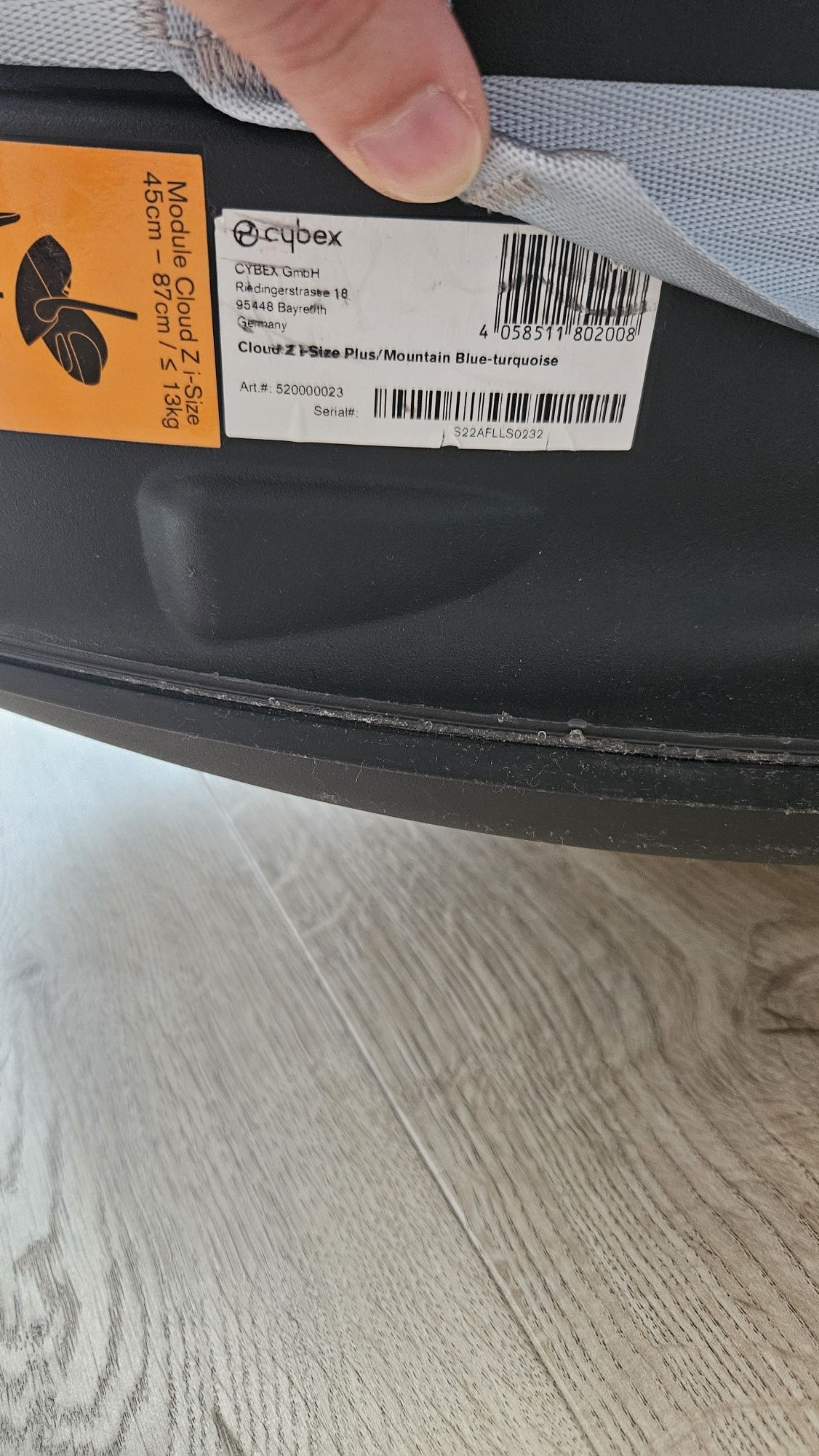 Fotelik nosidło łupina Cybex Cloud Z I-Size Plus