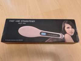 Расческа-выпрямитель утюжок для волос Fast Hair Straightener HQT-906
