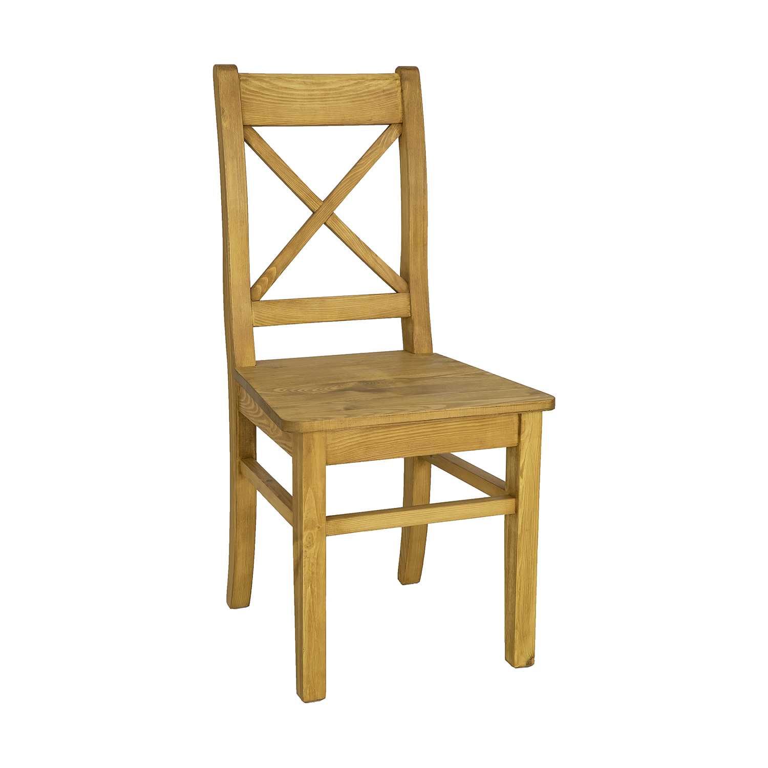 woskowany stół z krzesłami 160x80 z drewna litego MEBLO-WOSK