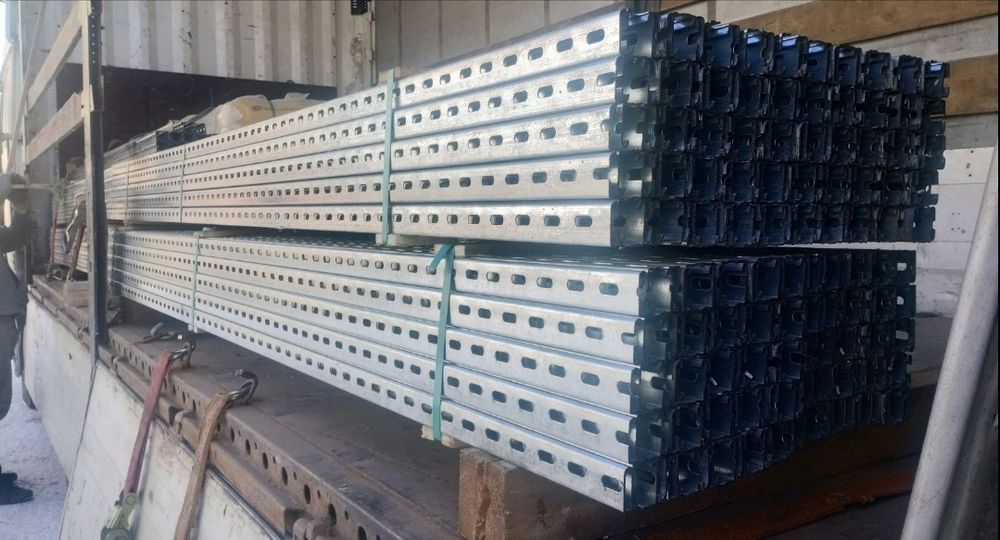 Оцинкований профіль для монтажу сонячних станцій, панелей, батарей.