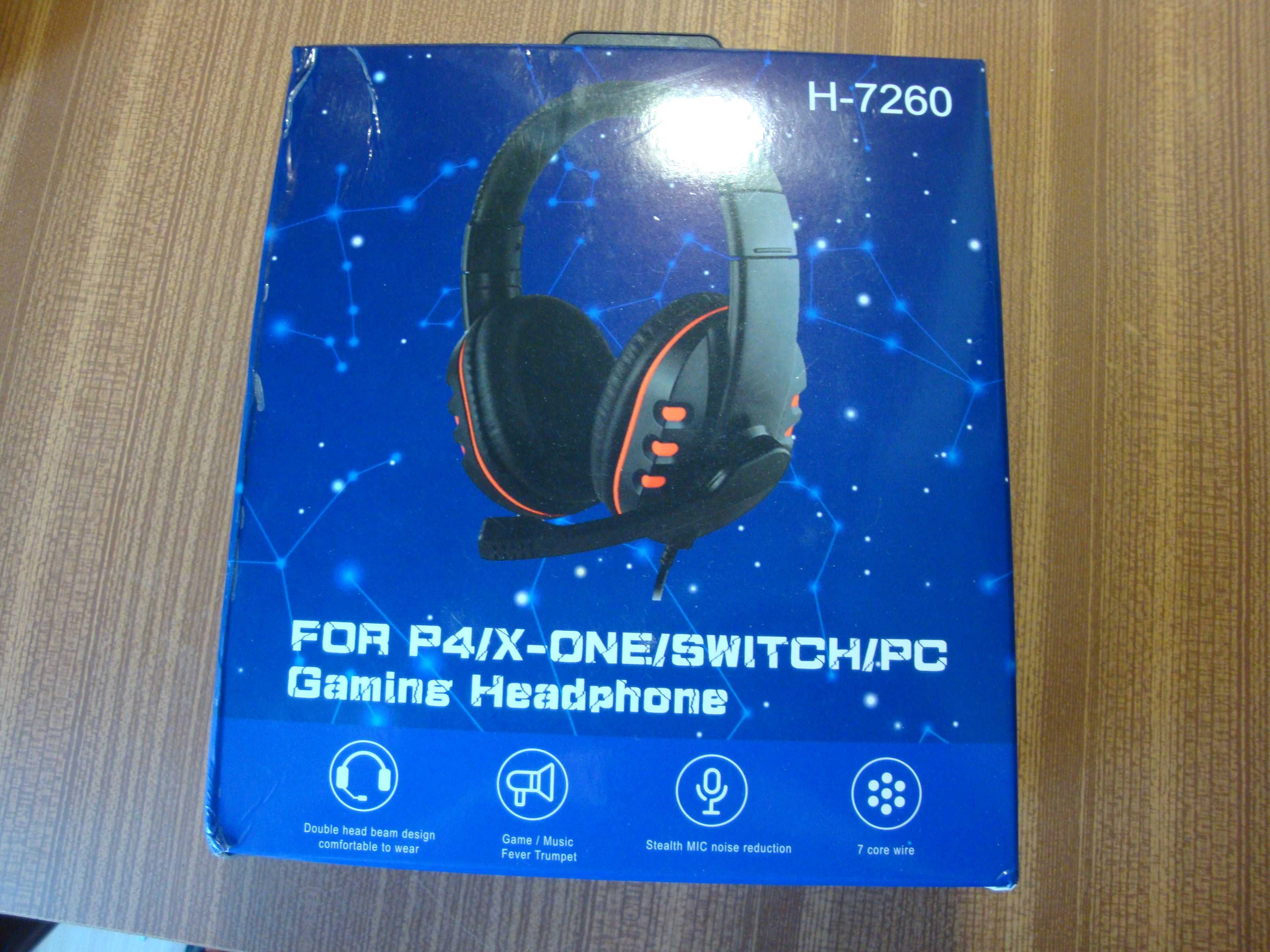 Игровая гарнитура с микрофоном Headphones H-7260