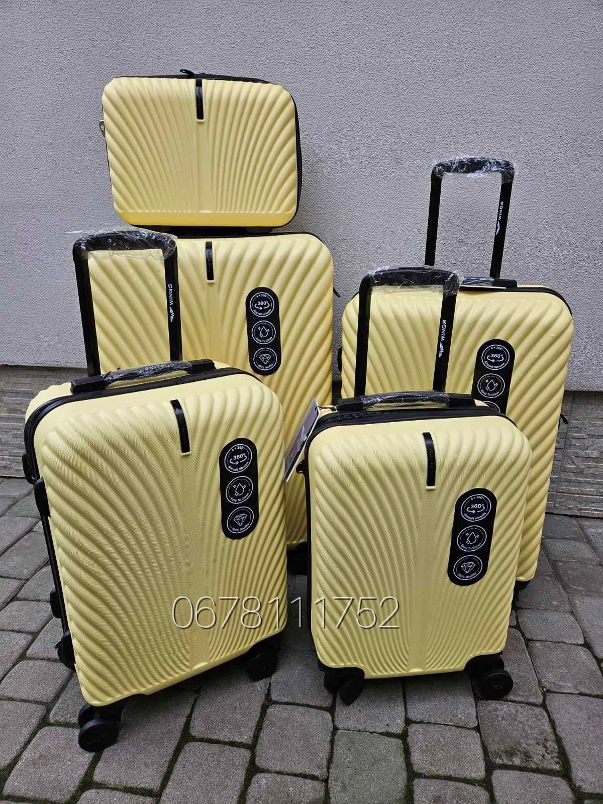 WINGS SN 120 валізи чемоданы сумки на колесах ручна поклажа