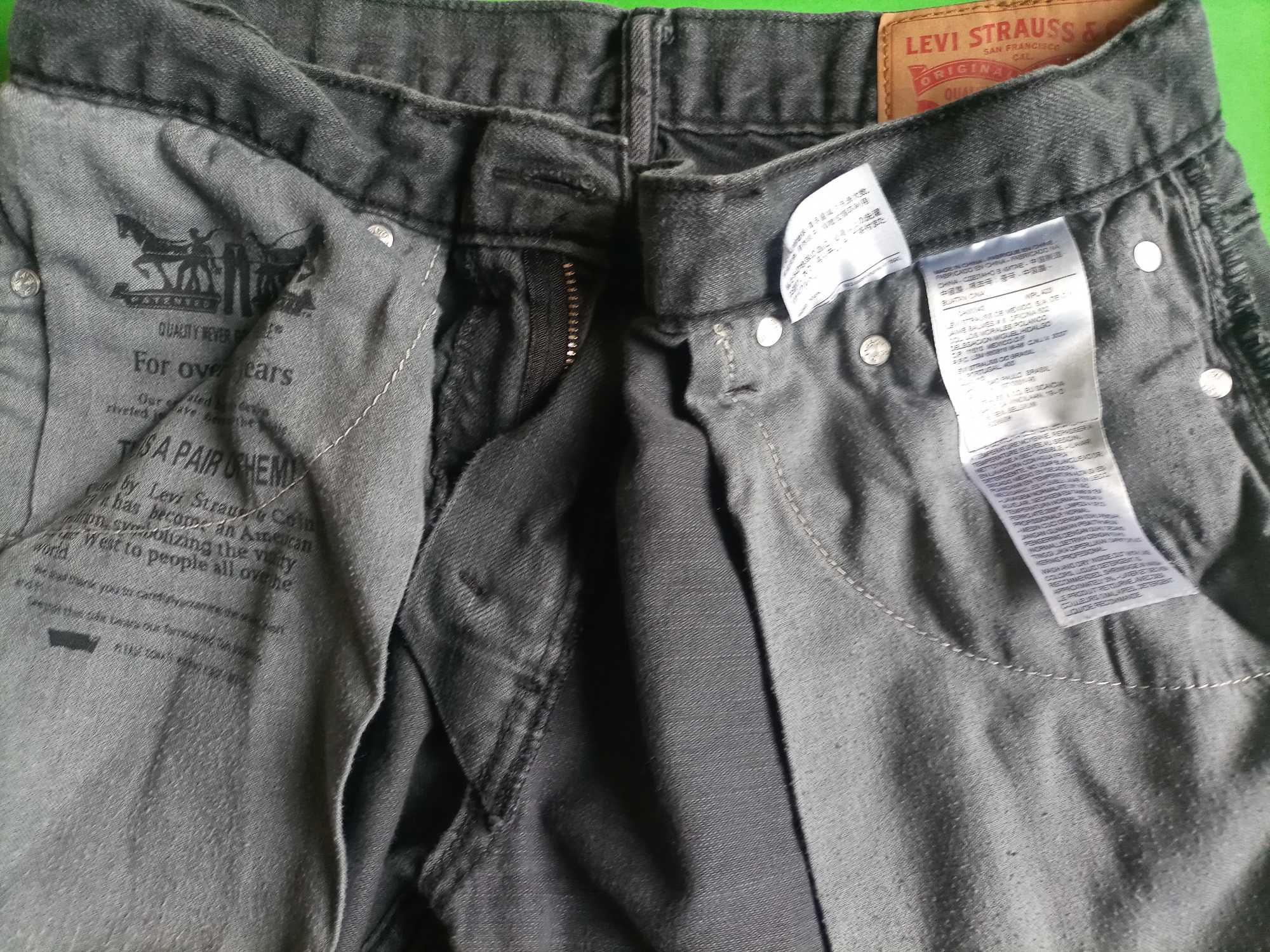 Levi Strauss 514 spodnie jeansowe W32 L30