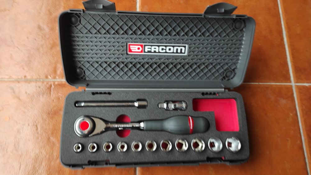 Conjunto Roquete Facom 3/8 Novo J.6PB 14 pc