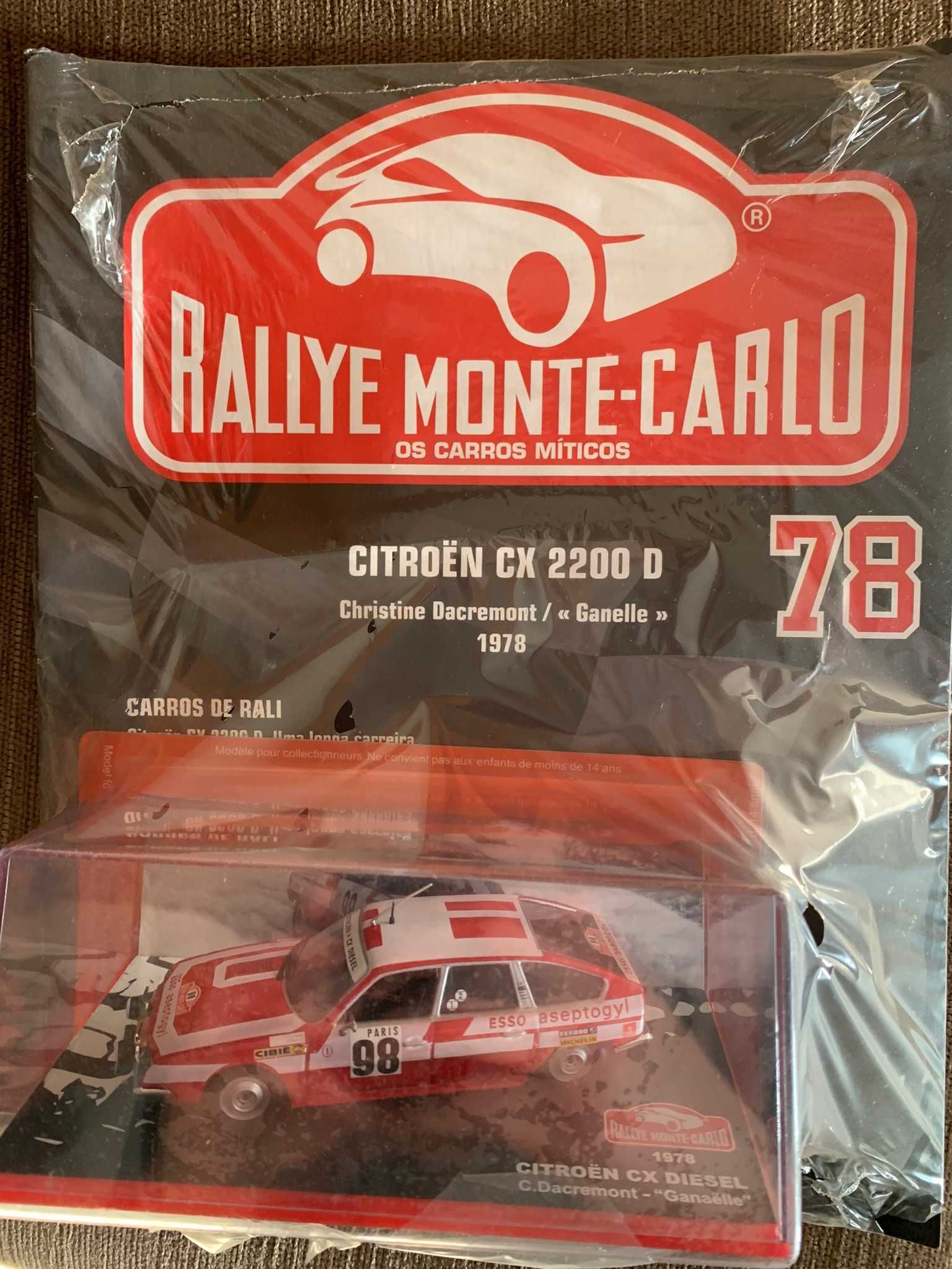RALLY MONTE-CARLO - Os Carros Miticos 1/43
