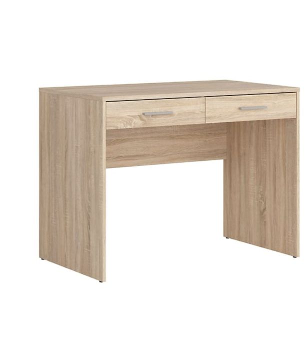 Biurko nepo plus 100 cm z dwoma szyfladami brw