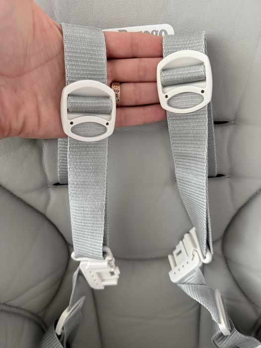 Стілець Peg-Perego Prima Pappa Follow Me Ice, Сірий