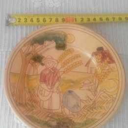 Prato de barro alentejano, ceifeiras