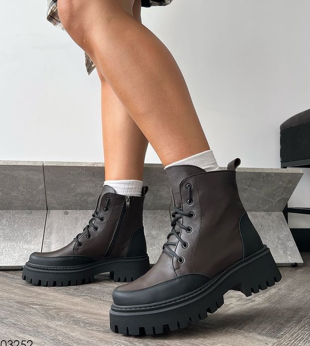 Ботинки шкіряні жіночі демі