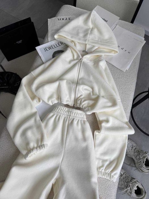 Жіночий костюм / Зіп худі олімпійка + Спортивні штани / БЕЗ ПЕРЕДПЛАТ