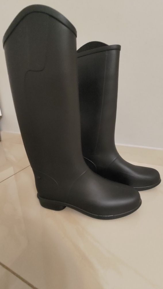 Kalosze, buty jeździeckie do jazdy konnej