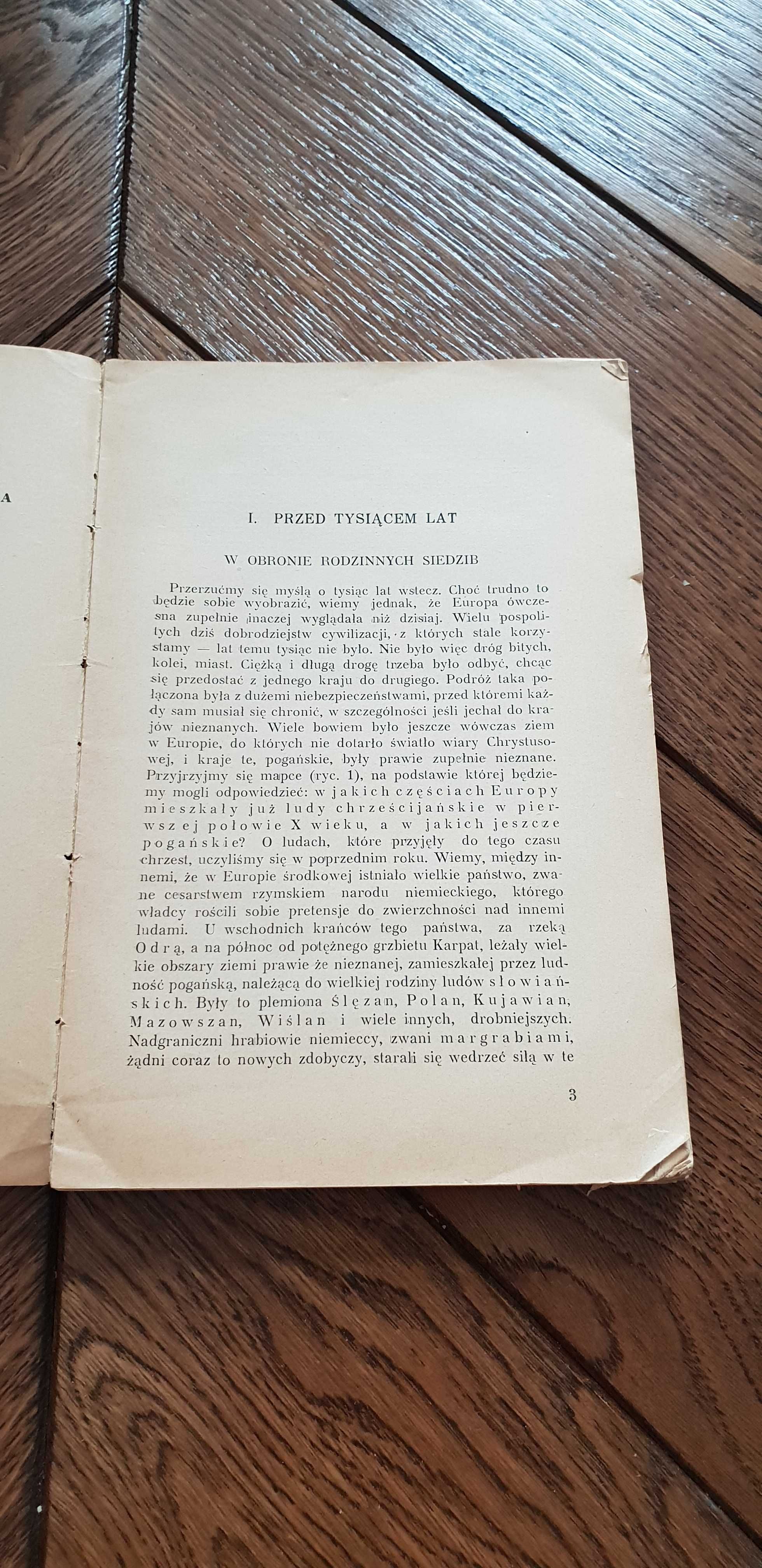 Książka rok 1934 "Podręcznik do Historji" Tadeusz Bornholtz