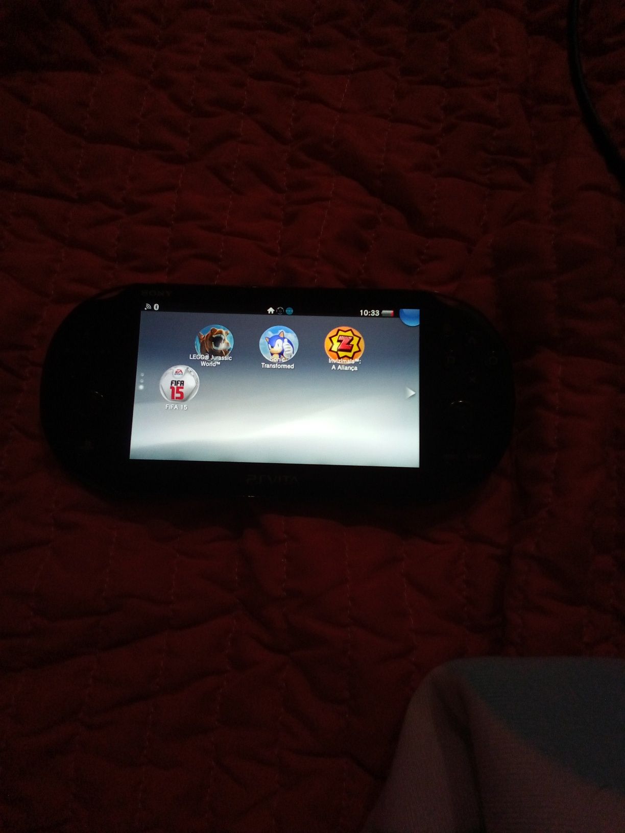 PS vita mais recente