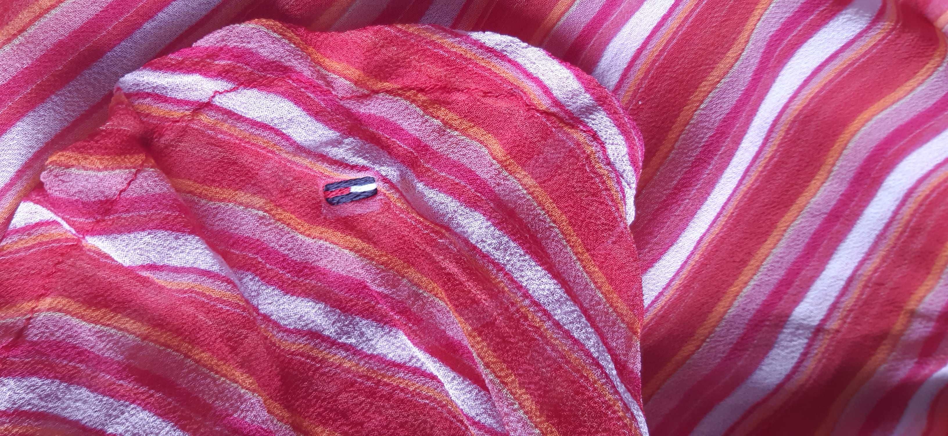 Hilfiger Denim, XS jedwabna narzutka, koszula