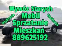 Wywóz Starych Mebli,Opróżnianie Mieszkań,Utylizacja,Tani Transport