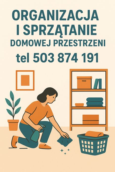 Sprzatanie i organizacja mieszkan i domow
