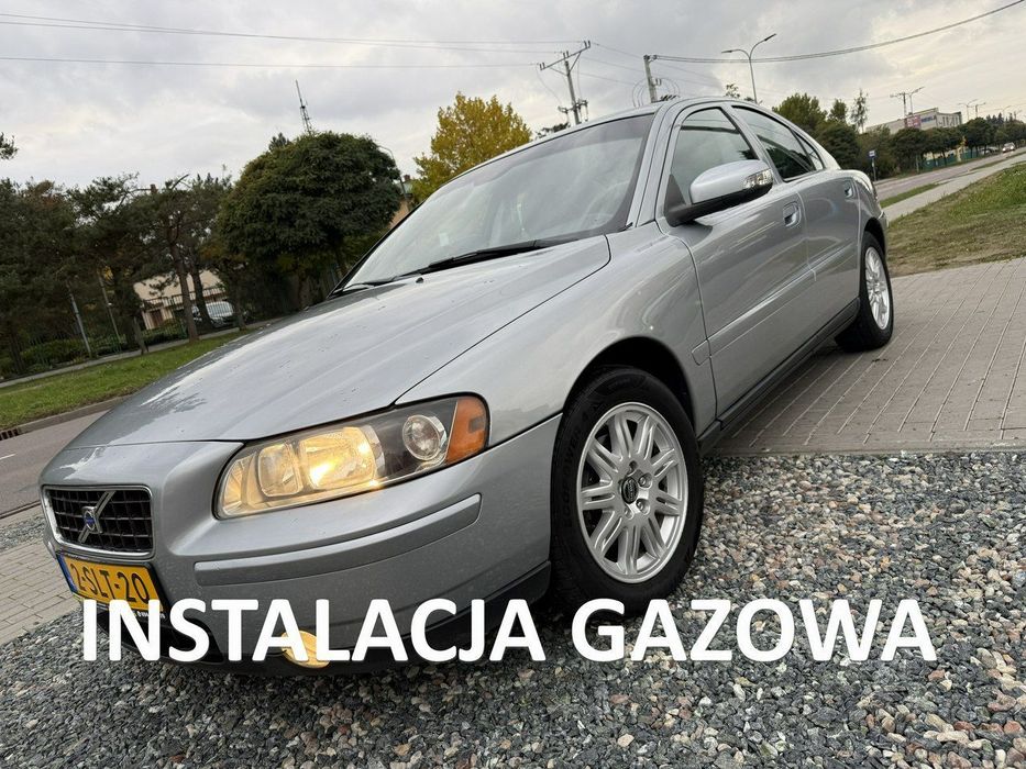Volvo S60 Volvo S60 Lift 2.4B LPG 2007r Skóra Climatronic Serwis Alu Nawigacja!