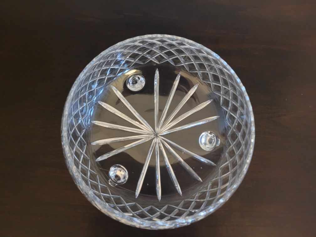 Kryształ misa owocarka PRL 30 cm średnica