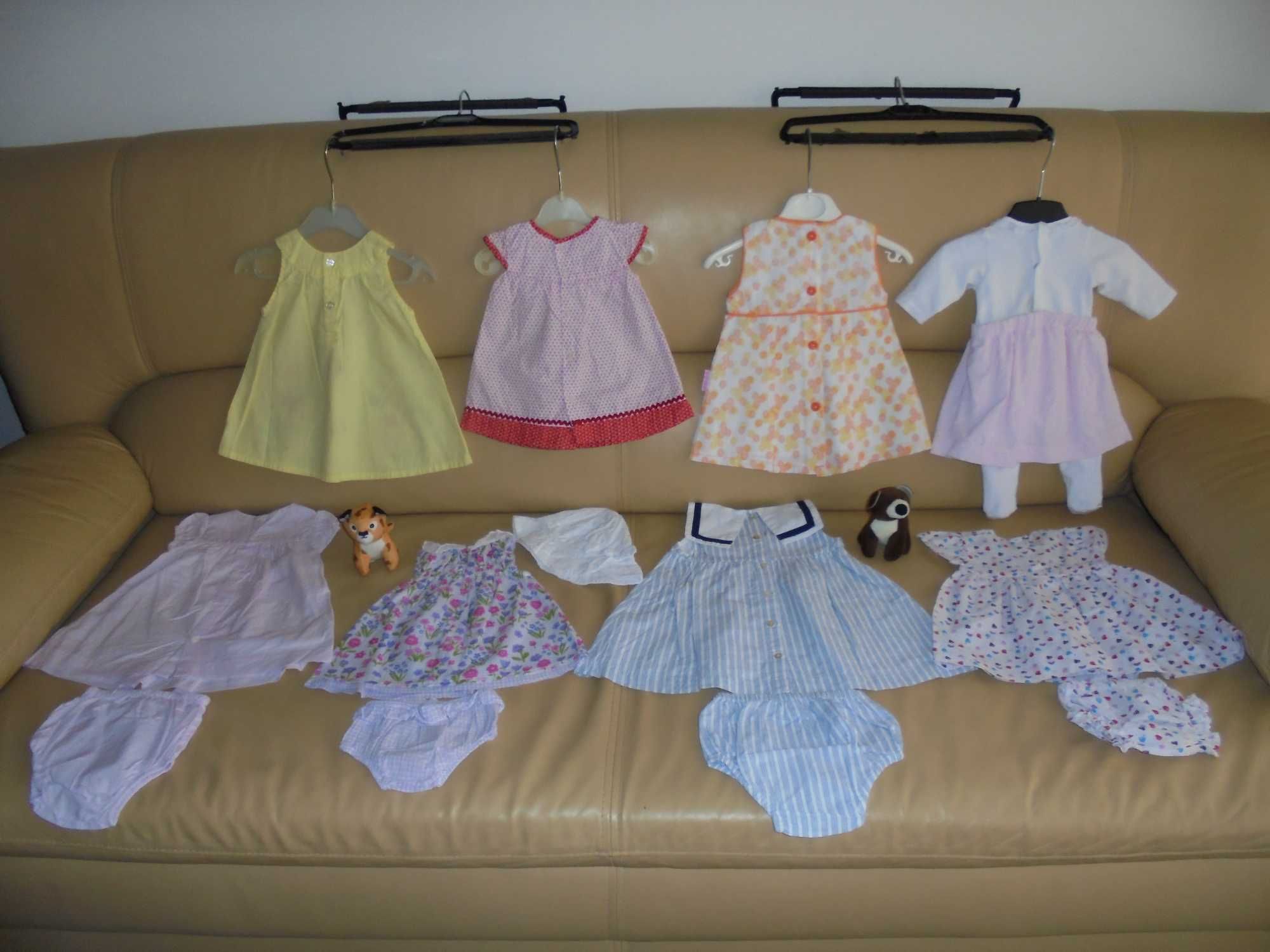 lote de roupa de menina bebé os animais