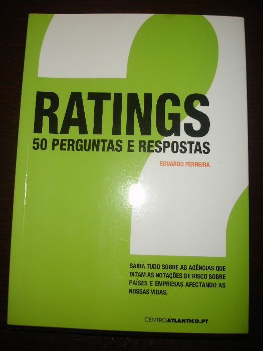 "Ratings 50 perguntas e respostas" de Eduardo Ferreira