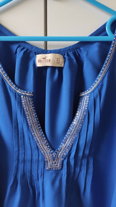 Chabrowa bluzka Hollister roz. XS