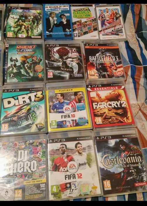 Jogos PS3, PSP, Playstation Vita, filmes UMD - vendo/troco em separado