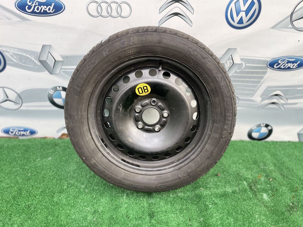 Запаска докатка Ford R16 5х108 колесо C-Max Focus Mondeo