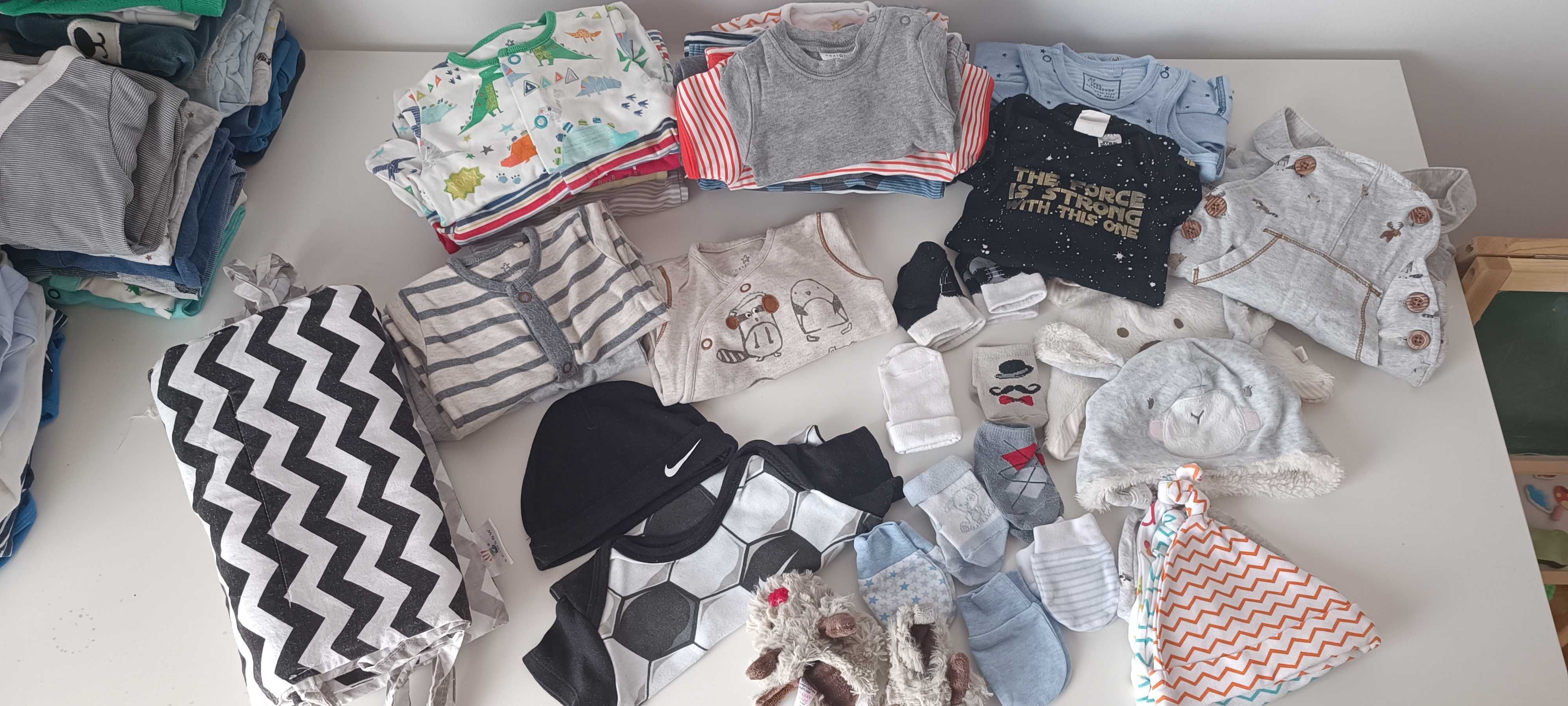 Zestaw ubranek 0-1 miesiąca Next, Nike, Jasper Conran. Rozmiary 56
