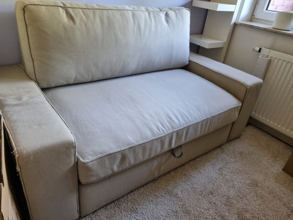 Sofa 2os. IKEA VILASUND ROZKŁADANA z pojemnikiem na posciel.