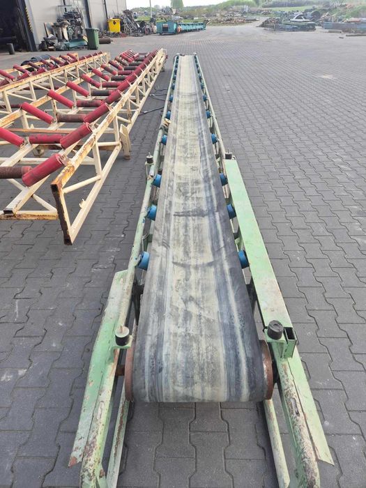 Taśmociąg Taśmociągi Podajnik Taśmowy Transporter Sortownia Recykling