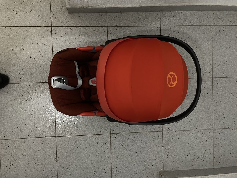 Ovinho Cybex Cloud Z - i size - cor de laranja