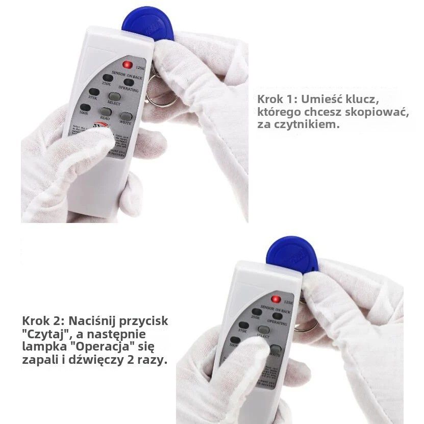 Kopiarka kart i breloków RFID do klonowania kopiowania