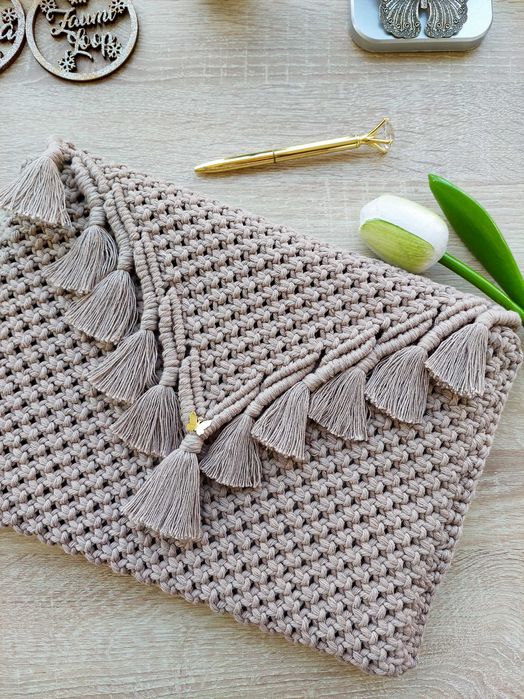 Bolsa Lovely em macramé | NOVO |