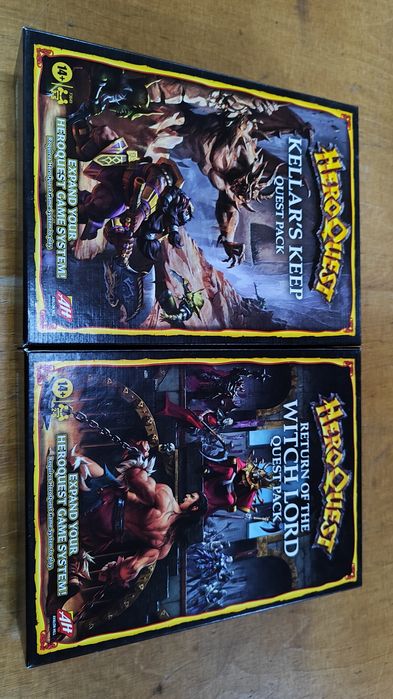 Heroquest Game System + 2 expansões