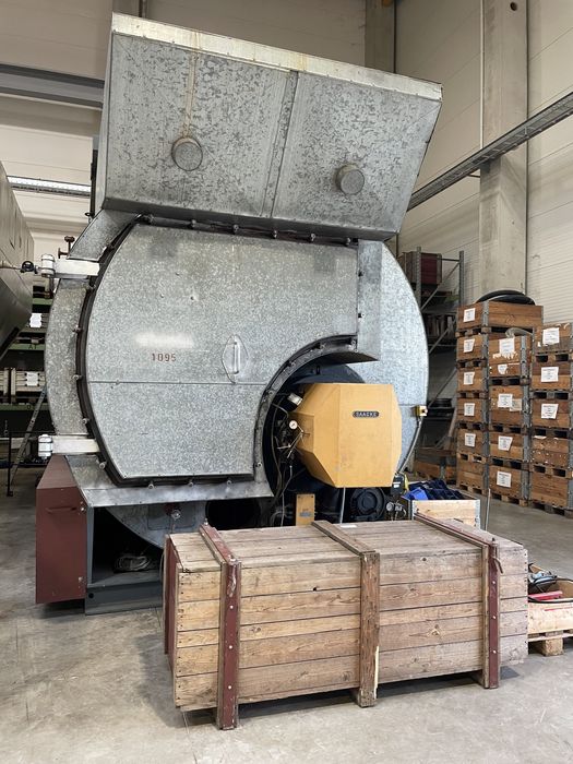Kocioł parowy 12t/h x 14Bar Palnik olejowy gazowy