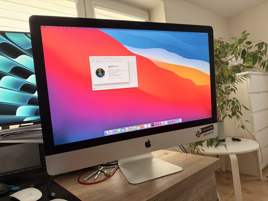 iMac 27 cali Retina 32GB ram 500GB SSD + 4TB hdd i7 4Ghz Radeon 4GB