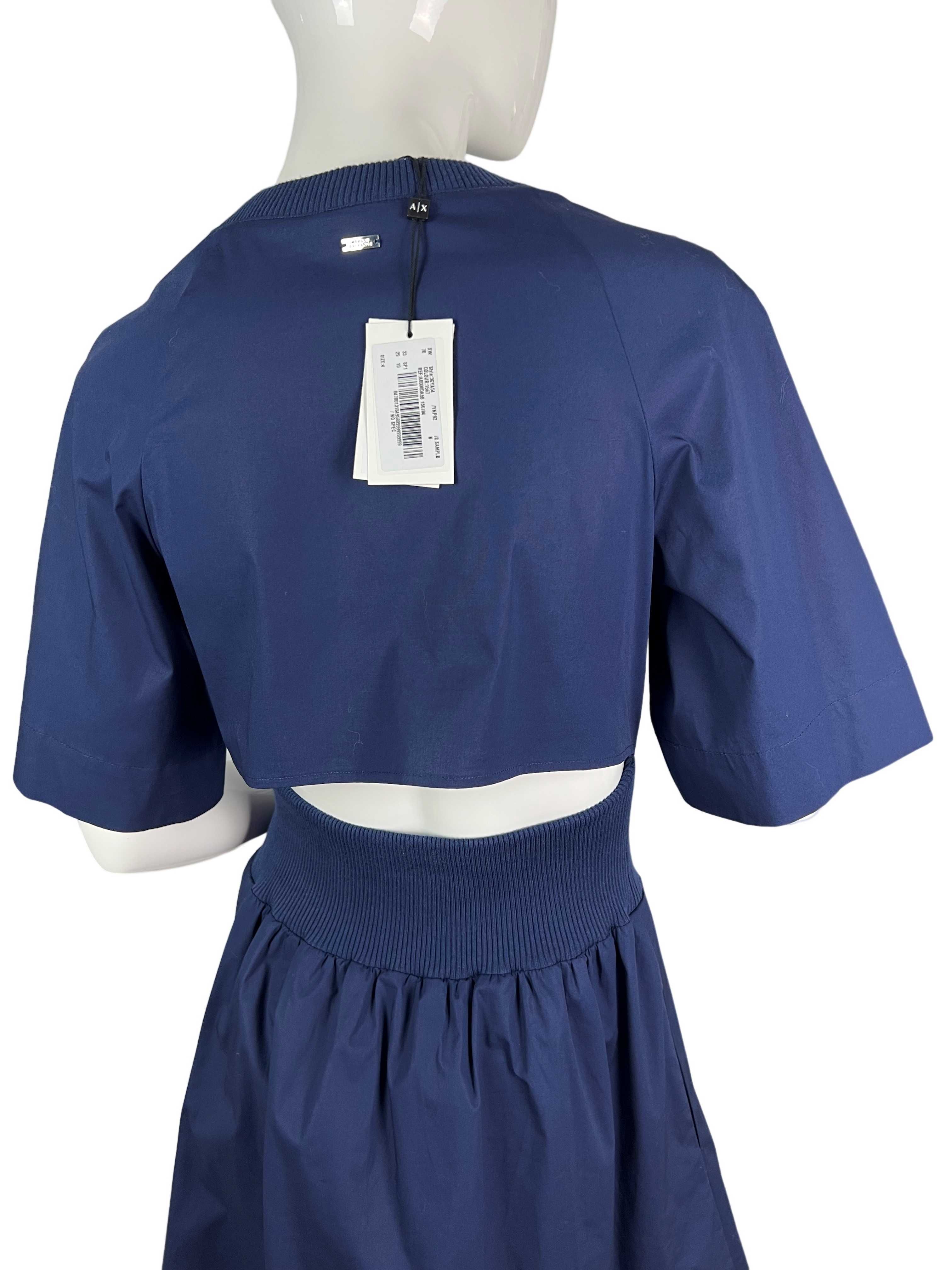 sukienka niebieska Armani Exchange r. S
