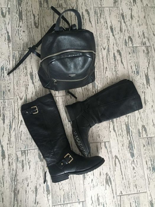 Сапоги ботинки натуральная кожа