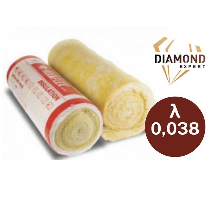 Wata Mineralna  w Rolce-0,038-Mata-15cm-Poddasza-Domy Szkieletowe-Mata