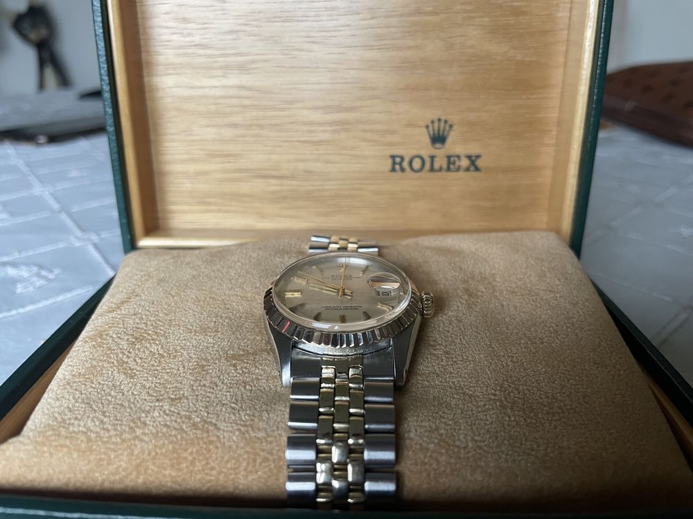 Rolex Datejust Aço e Ouro 1603