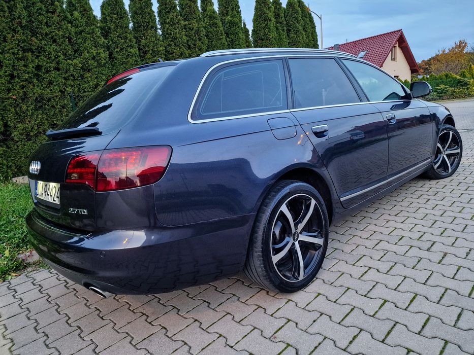 Audi A6 C6 LIFT 2.7 V6 TDI 190KM Automat, LED, Skóry S-Line, Nawigacja